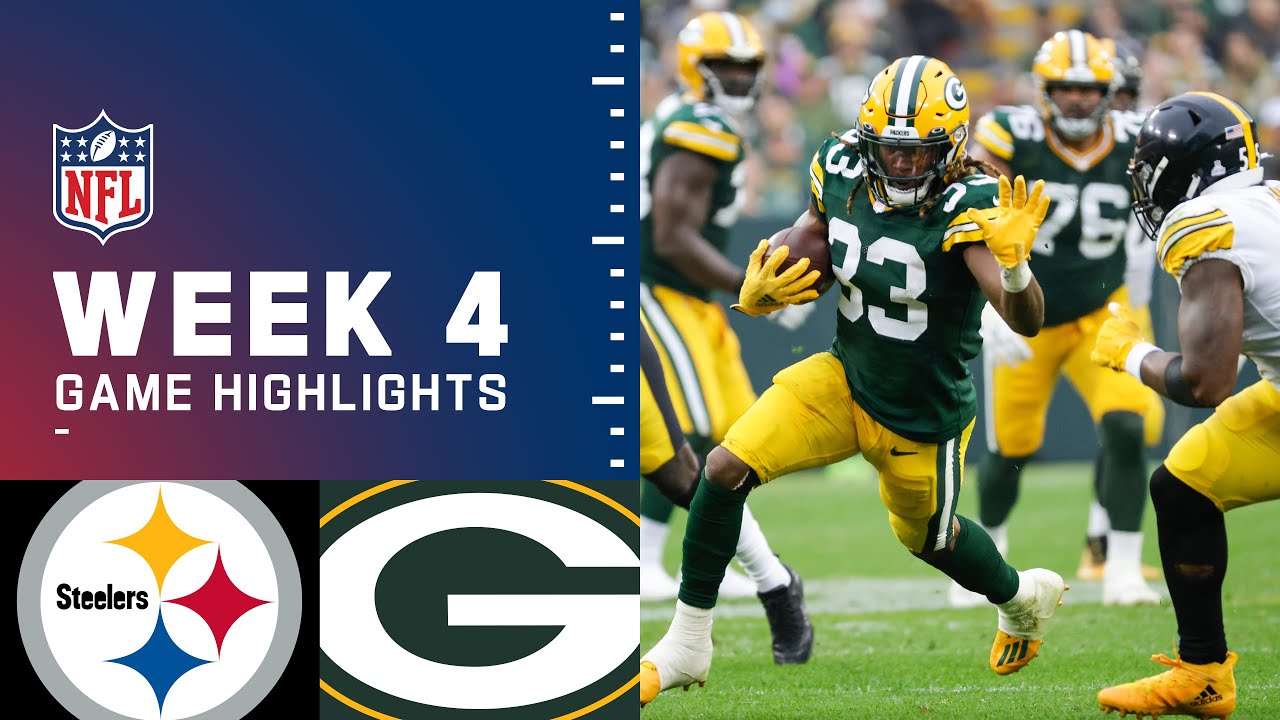 Steelers vs. Packers Week 4 Highlights | NFL 2021