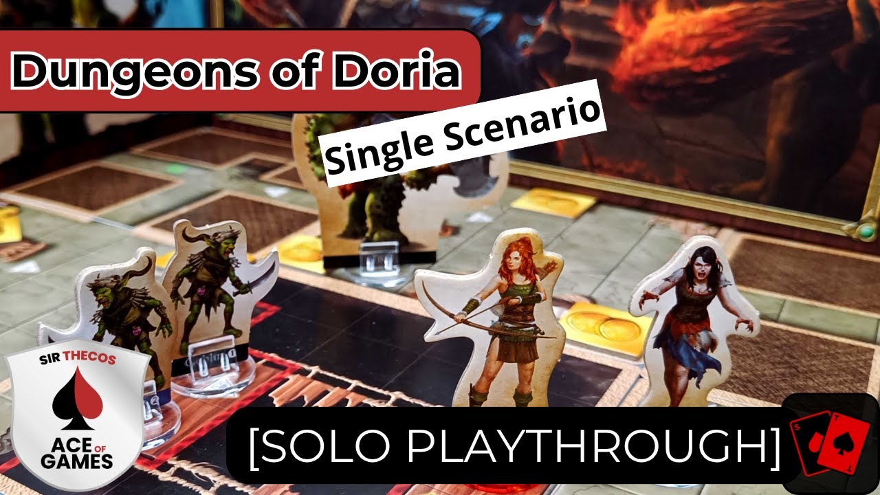 Playthrough | Dungeons of Doria (Single Scenario: Rescue the Prisoner)