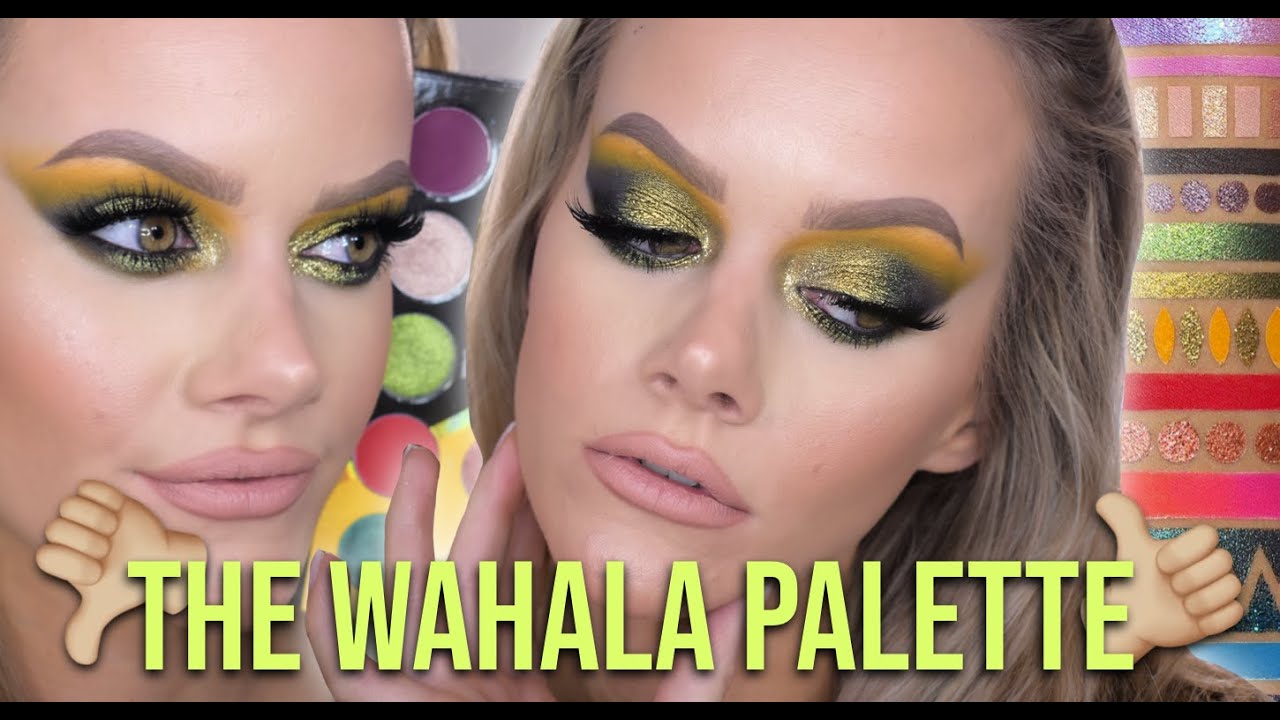 JUVIA'S PLACE WAHALA PALETTE ✨😱💚 // TUTORIAL & REVIEW!!!