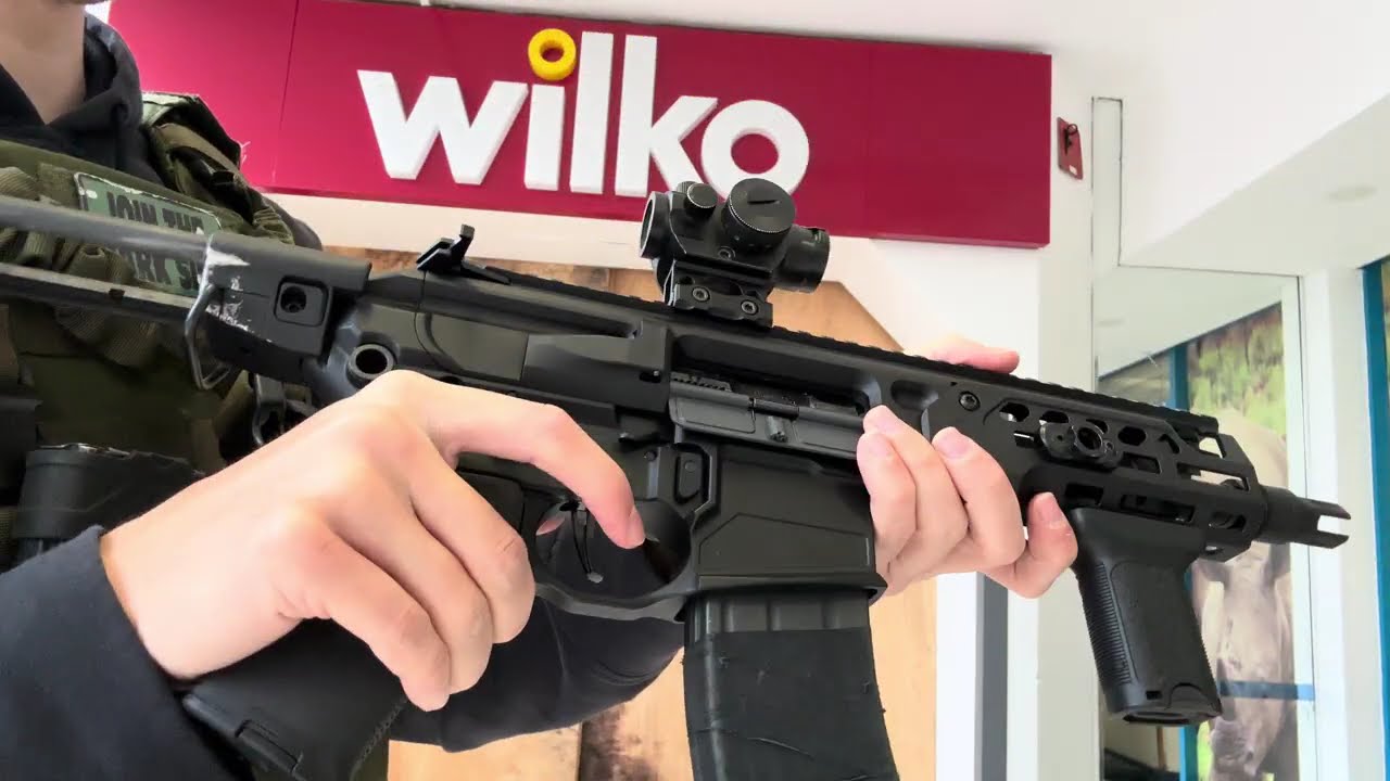 New Salvo Precision 6.75” Mcx rattler lt Airsoft shooting GBBR