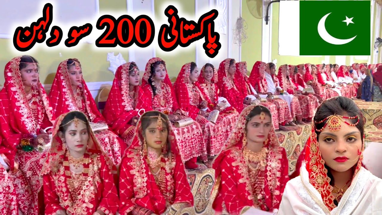 Biggest Pakistani Wedding 200 bridals | Dulhanu Ka ITNA Sara Jahez | 200 Bridals Ruksati Ka Din