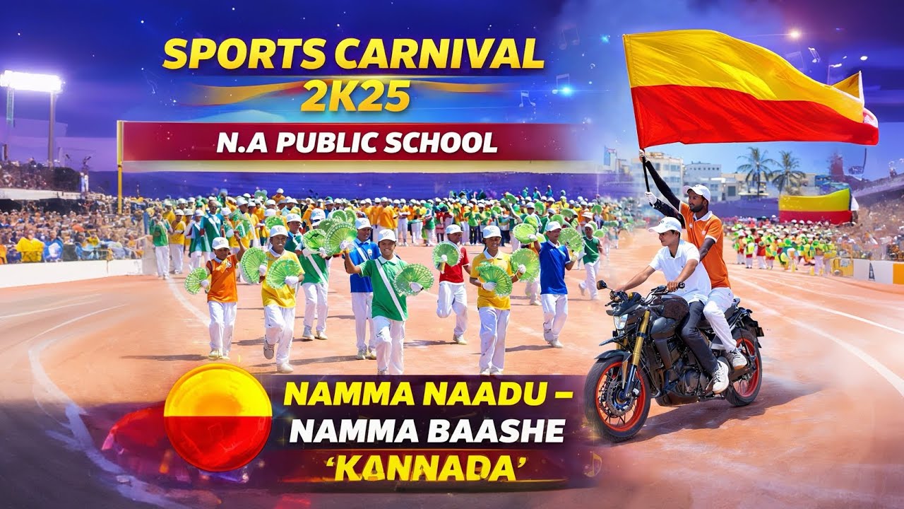 Namma Nadu • Namma Bhashe • Namma Kannada | Drill Performance | NAPS Annual Athletic Meet|