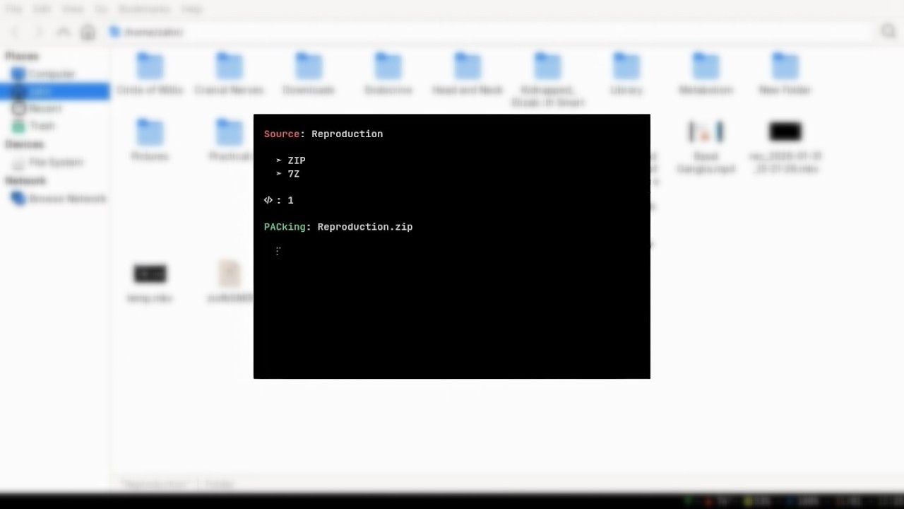 My Arch Linux Workflow: Thunar Automation on i3