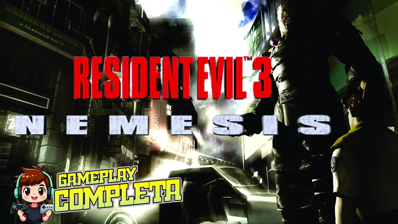 RESIDENT EVIL 3: NEMESIS (GAMEPLAY COMPLETA) - Até Zerar! Legendado em Português