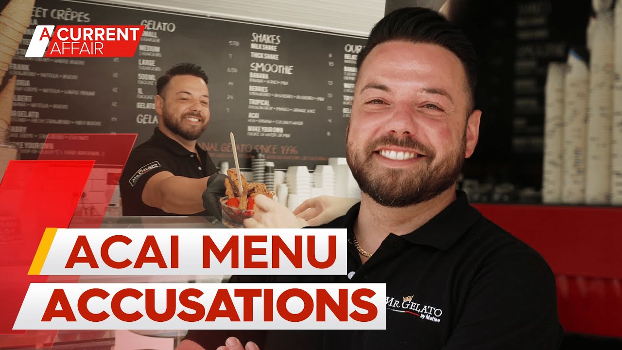 Neighbouring acai bowl vendors wage war over copycat menu claims | A Current Affair