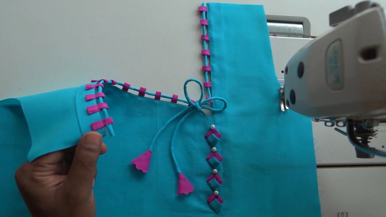 The best way to sew creative neck for beginners