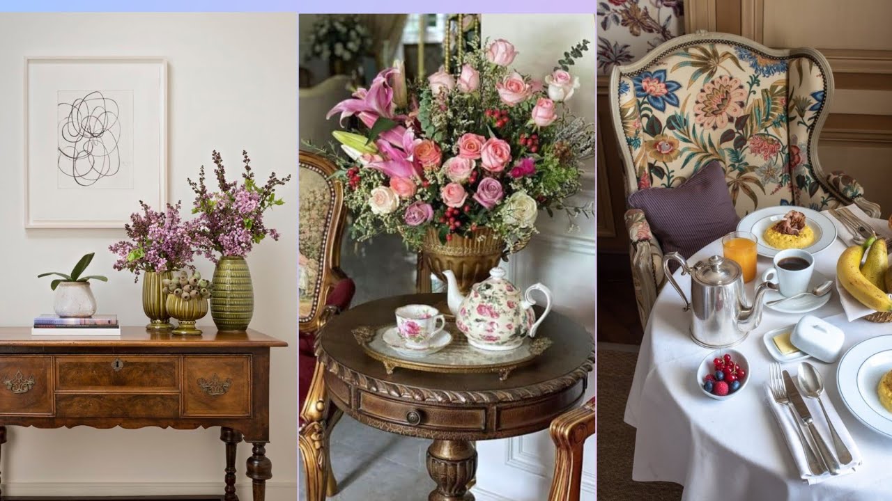 Простой декор дома в винтажном стиле | Идеи для украшения дома | Винтажный декор #декордома #винтаж