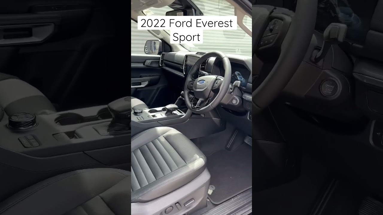 2022 Ford Everest Sport Shadow Black #shorts | Webby On Cars