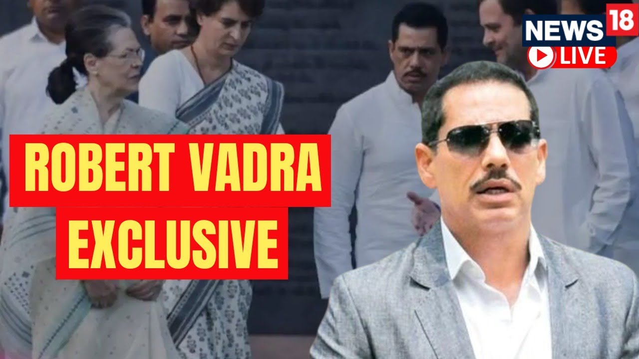 Robert Vadra Interview Live | Robert Vadra Hit Out At BJP | Congress|Bharat Jodo Yatra | News18 Live