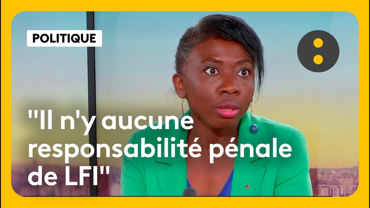 Danièle Obono, députée LFI, est l'invitée politique de la matinale de franceinfo