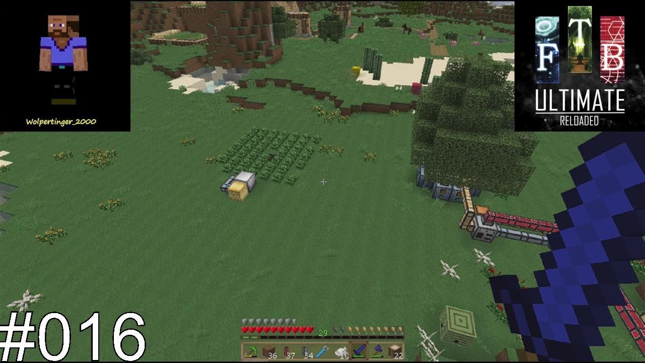 Die Baumfarm steht - FTB Ultimate Reloaded #016 | Minecraft 1.12.2 | german / deutsch