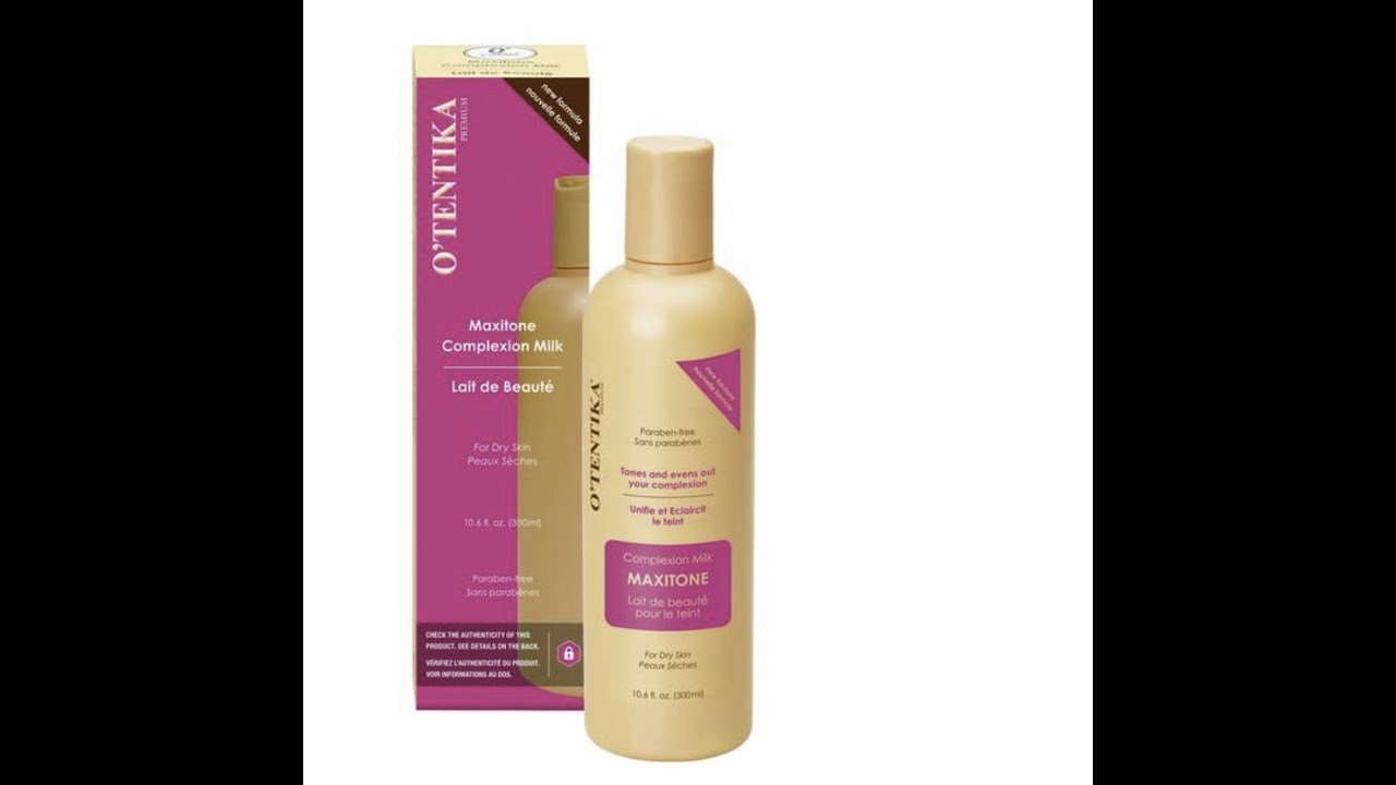 HOW I EVENED OUT MY SKIN TONE USING OTENTIKA MAXITONE COMPLEXION MILK.