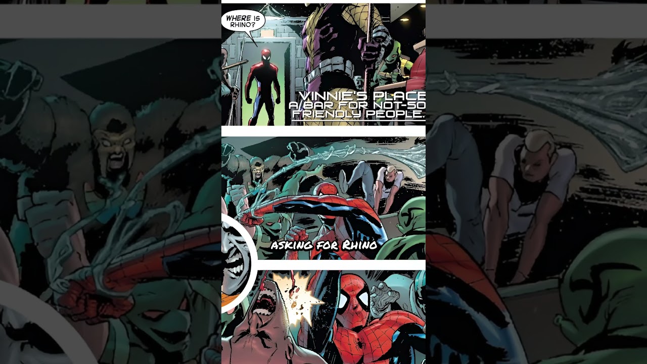 Spider-Man gets really angry #marvel #spiderman #comics