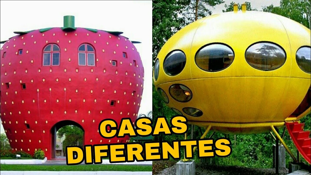 10 Casas diferentes e esquisitas que voc&ecirc; n&atilde;o s&aacute;bia que existem