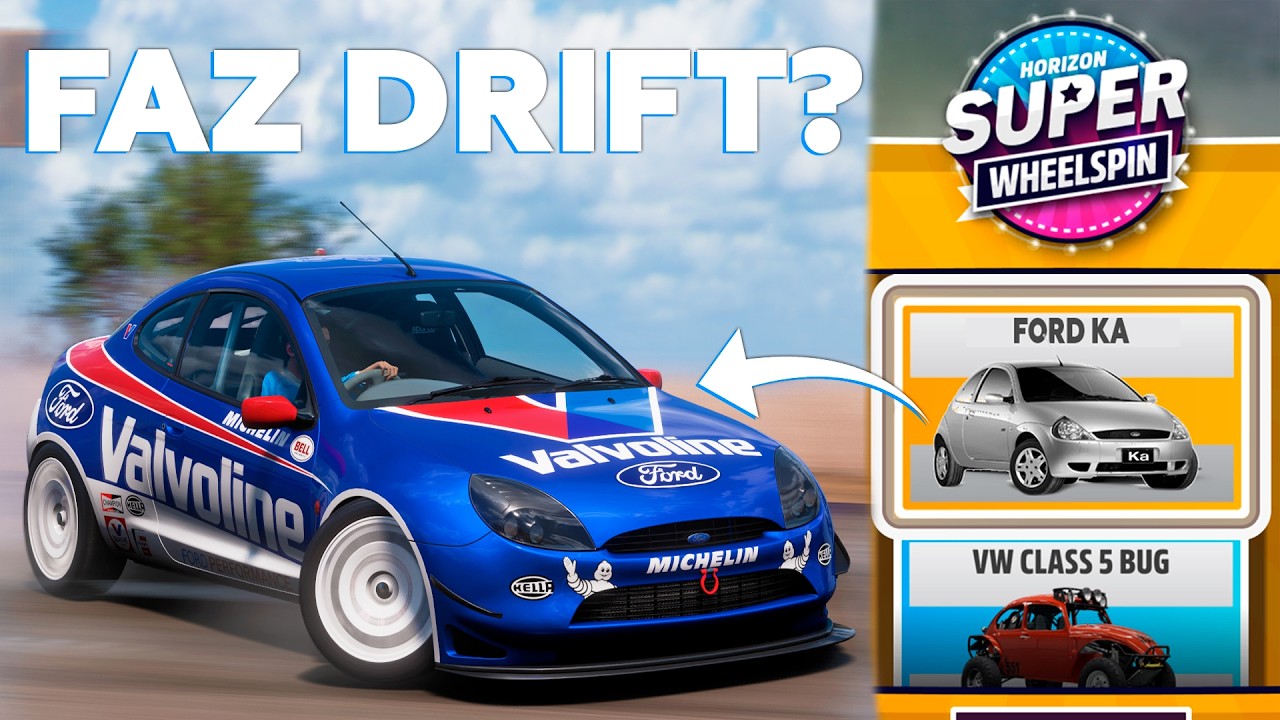 DRIFT COM OS CARROS MAIS LOUCOS DO FORZA HORIZON 5!