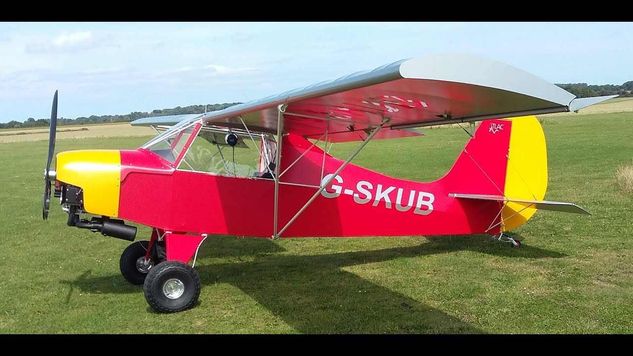 Part of my first flight in my Sherwood Kub / SSDR /Microlight