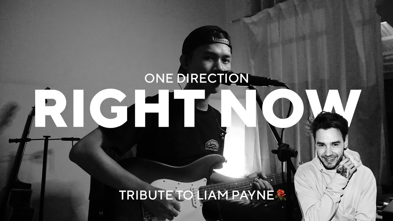 RIGHT NOW - ONE DIRECTION | Acoustic Cover From The Bedroom