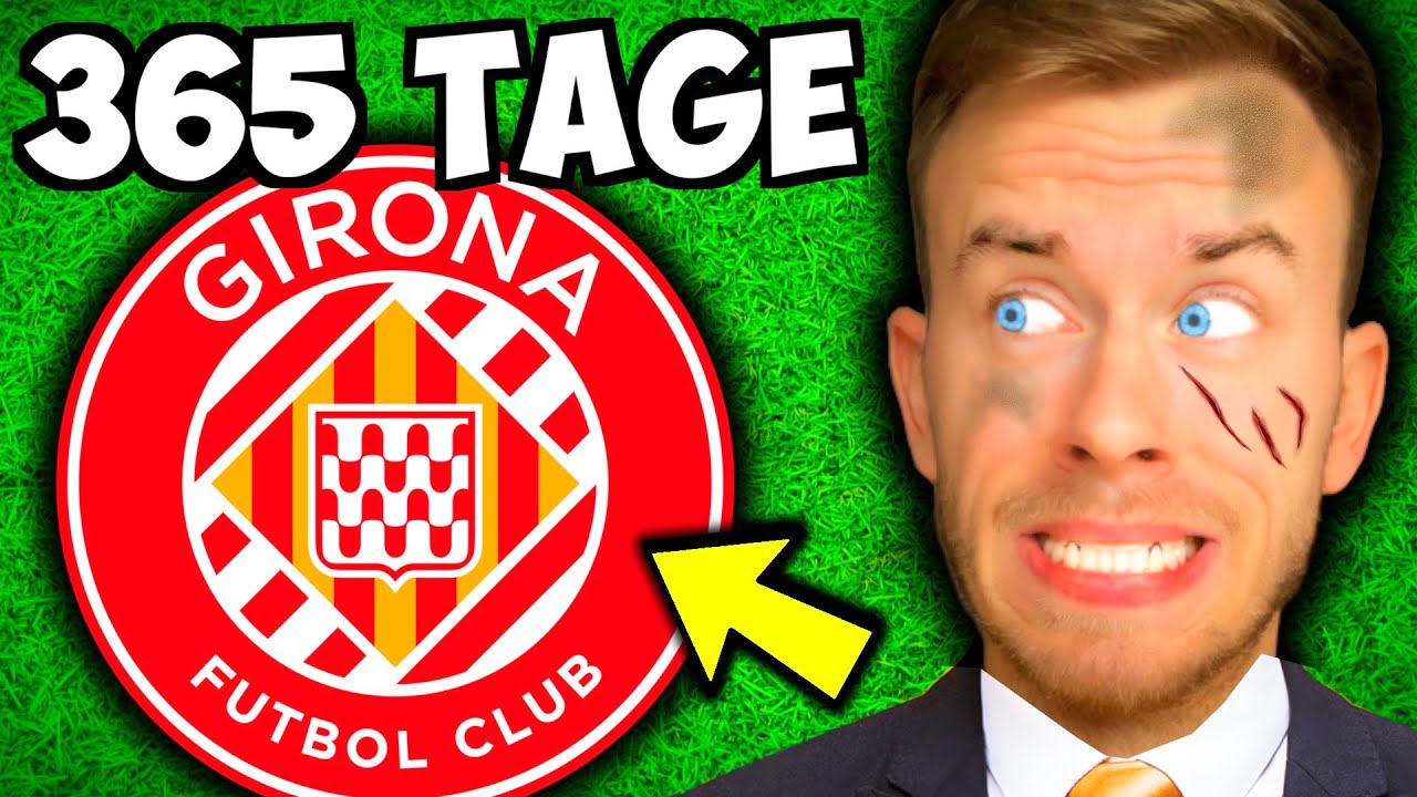 Ich habe 365 Tage als FC GIRONA Trainer überlebt! ⚽️🙏