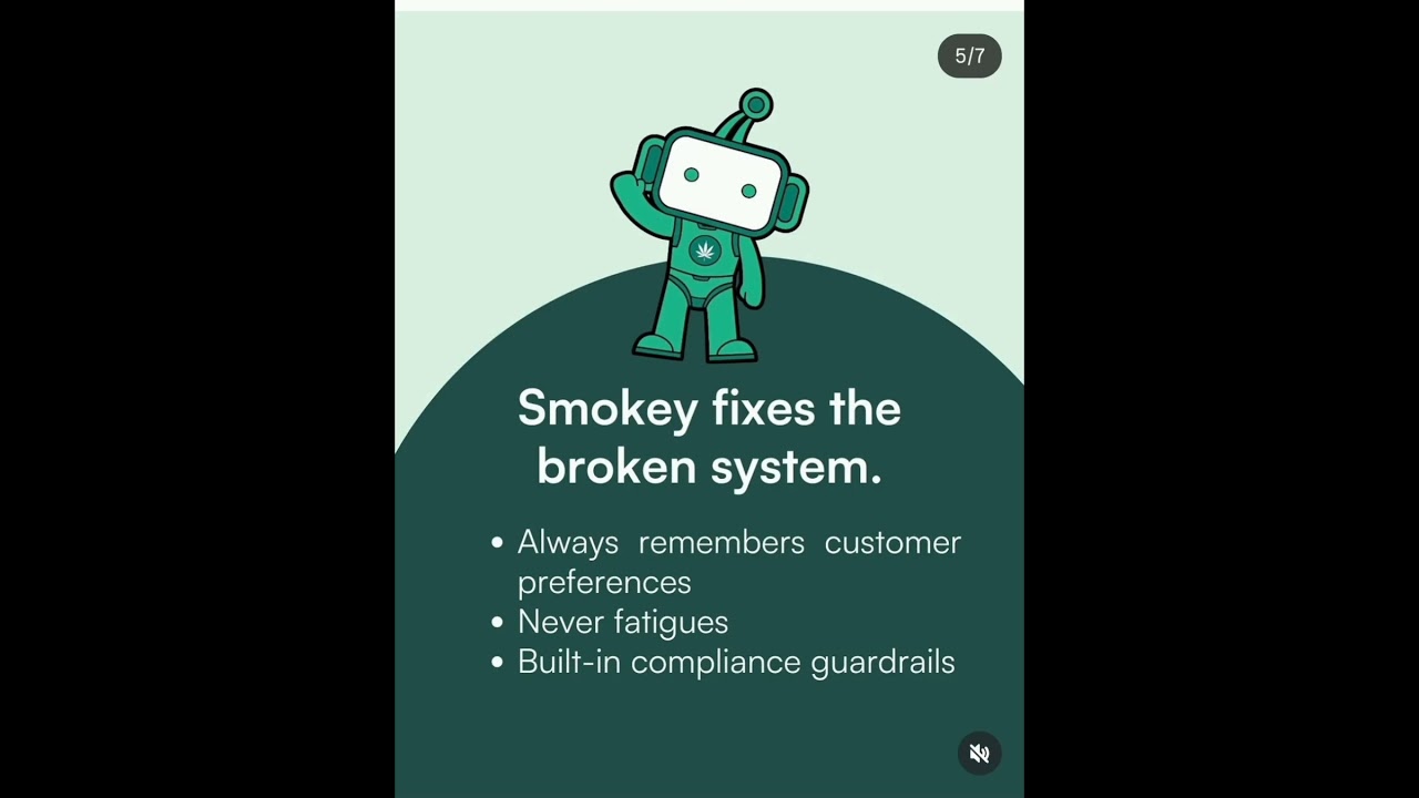 Smokey AI Agent #Budtender: Personalize #cannabis sales, boost conversions & stay compliant
