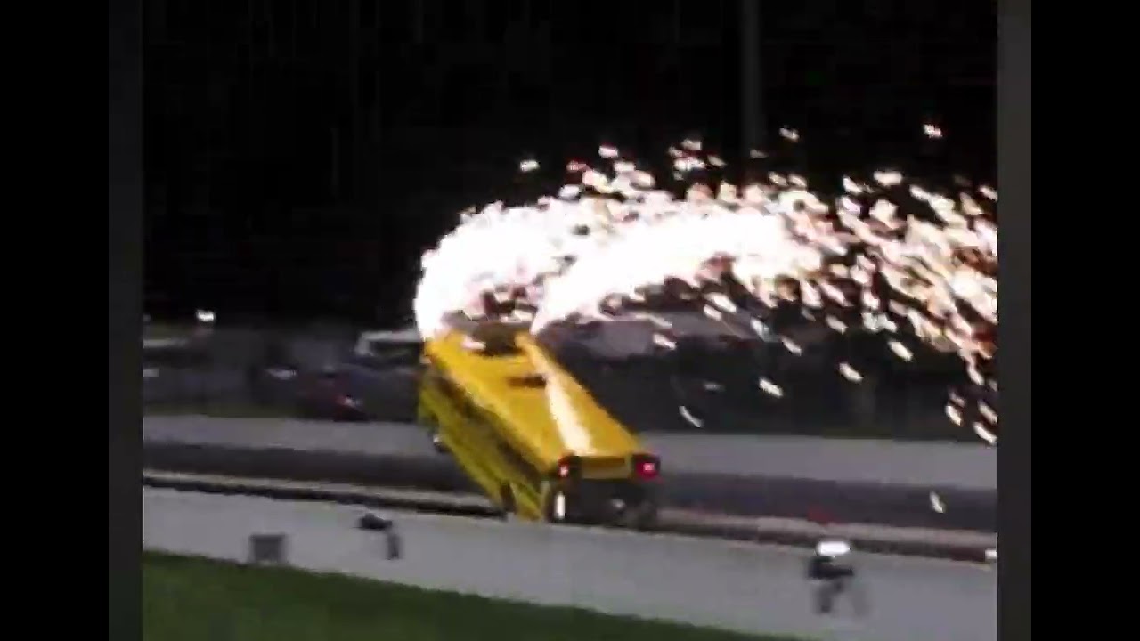 Coo, bus fun system for a horsepower 8750 ( a nice wheelstander/wheelie )