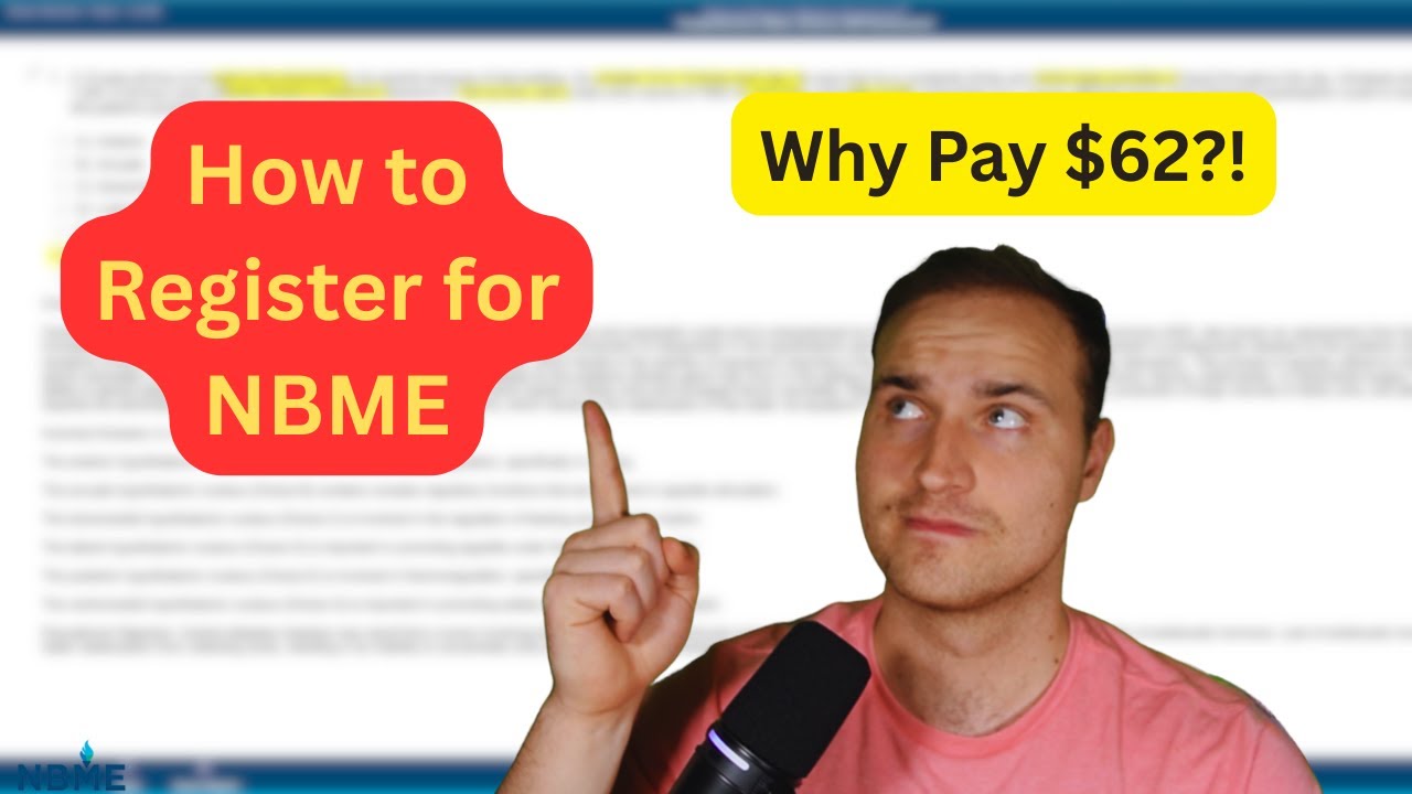 How to Register for a Practice NBME | Step 1 (2026)