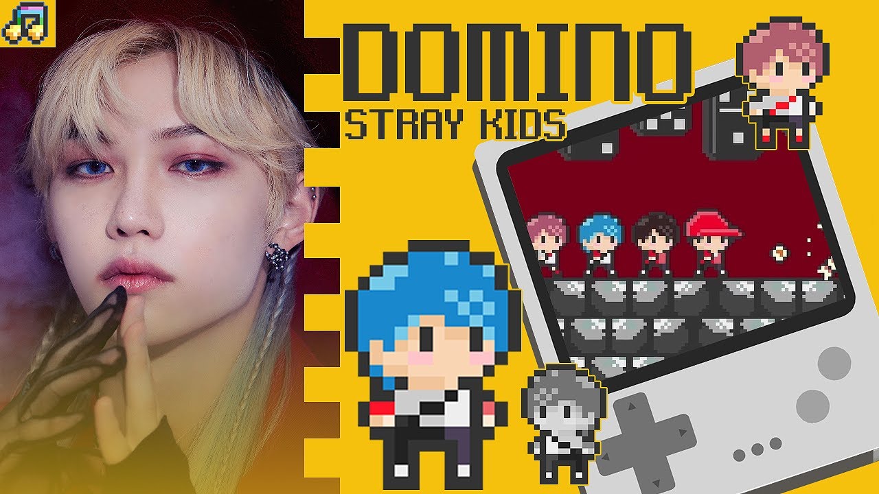 STRAY KIDS - Domino 【8bit / Videogame ver.】