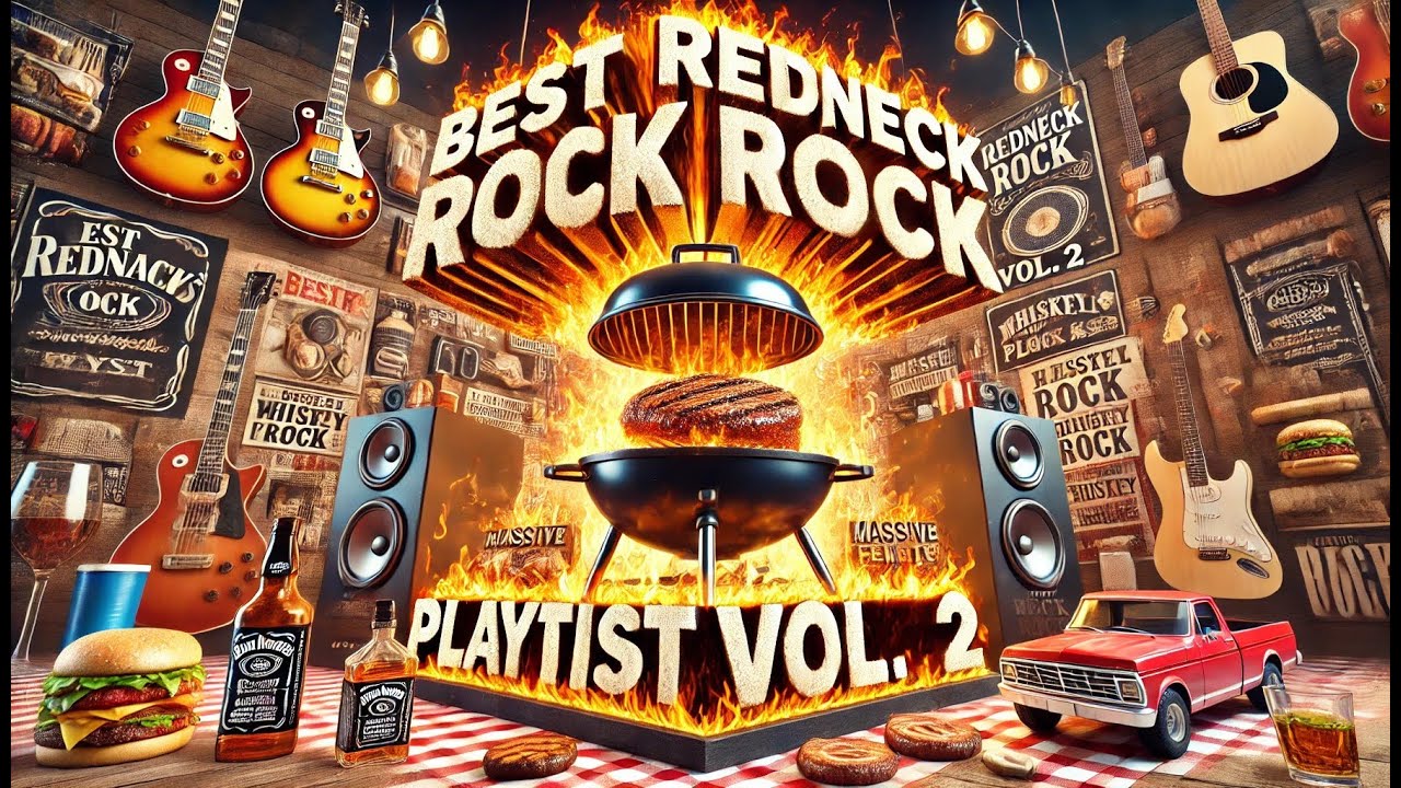🔥 Redneck Rock Playlist Vol.1 | Southern Rock Songs for Hard-Working Folks