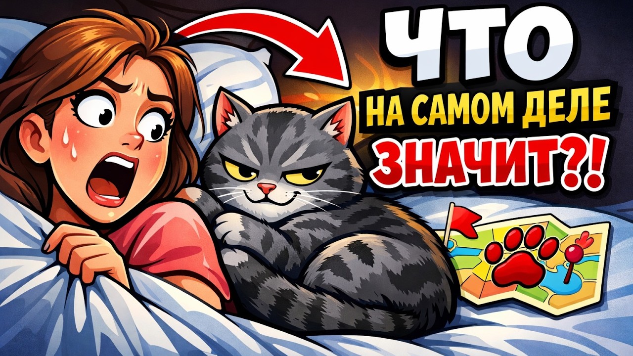 Вы спите с кошкой? Прекратите! Эта ошибка опасна для здоровья
