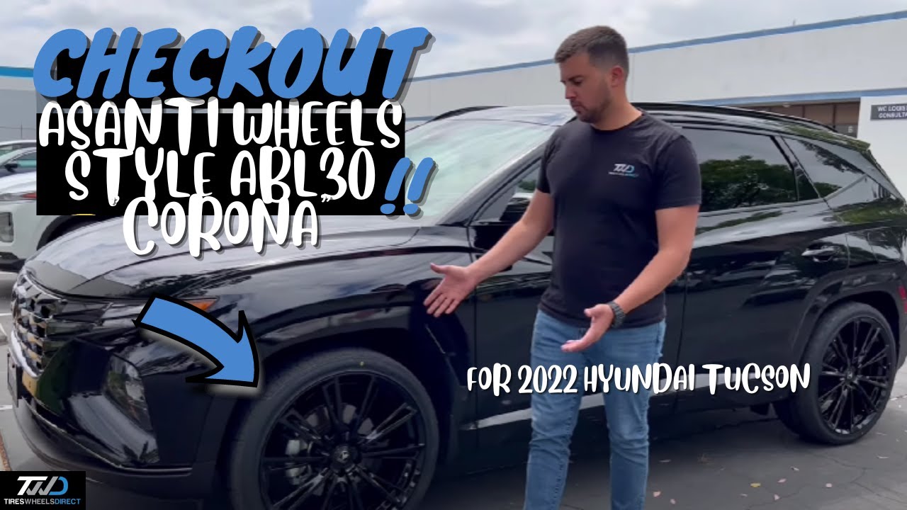 Грузовик Asanti Wheels ABL30 Corona для нового Hyundai Tucson 2022 года