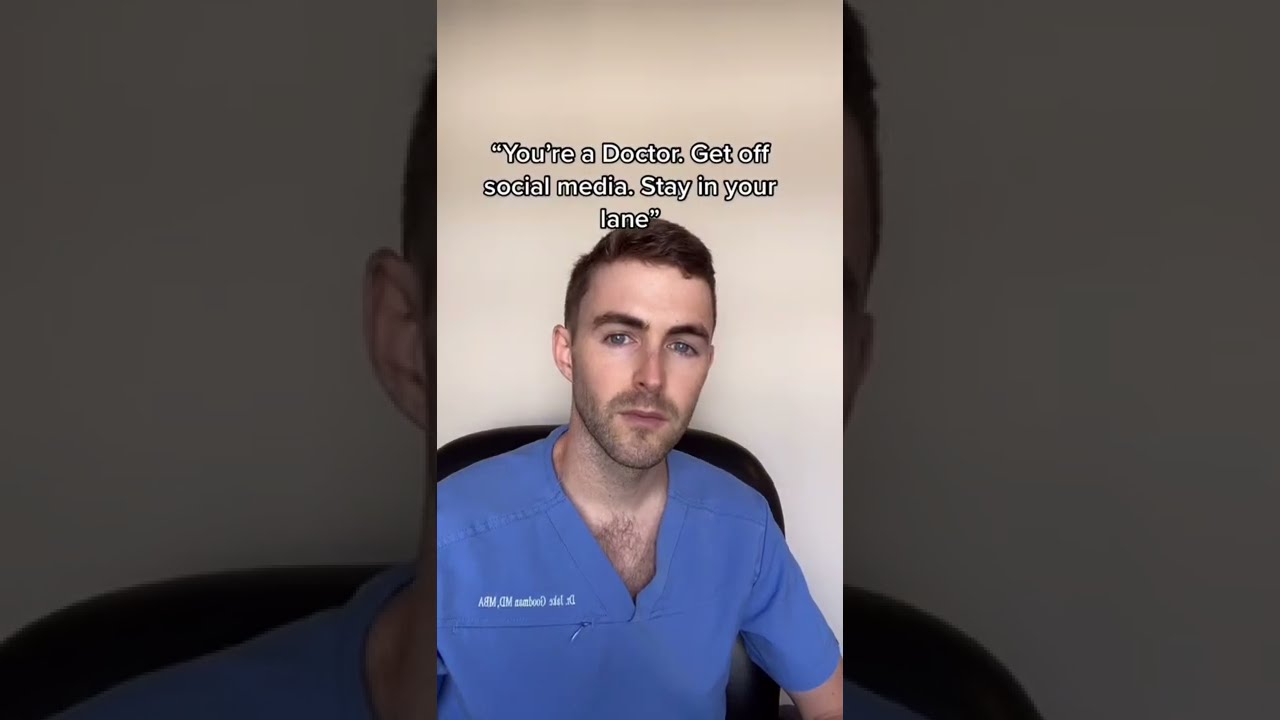 &ldquo;Doctors should NOT be on social media&rdquo;