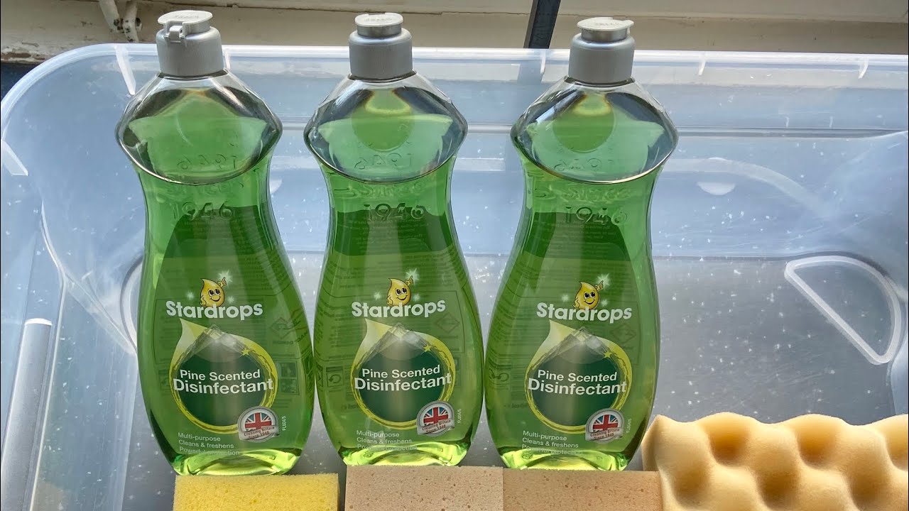 ASMR⭐️Stardrops Pine Scented Disinfectant⭐️🌲☁️💦♻️
