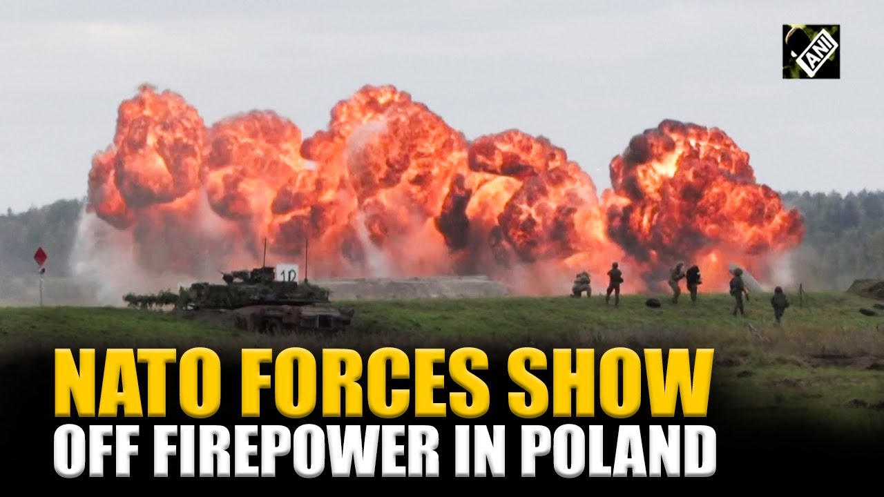 NATO forces conduct Fire power drill in Poland after Russia concluded Zapad-2025 military exercises