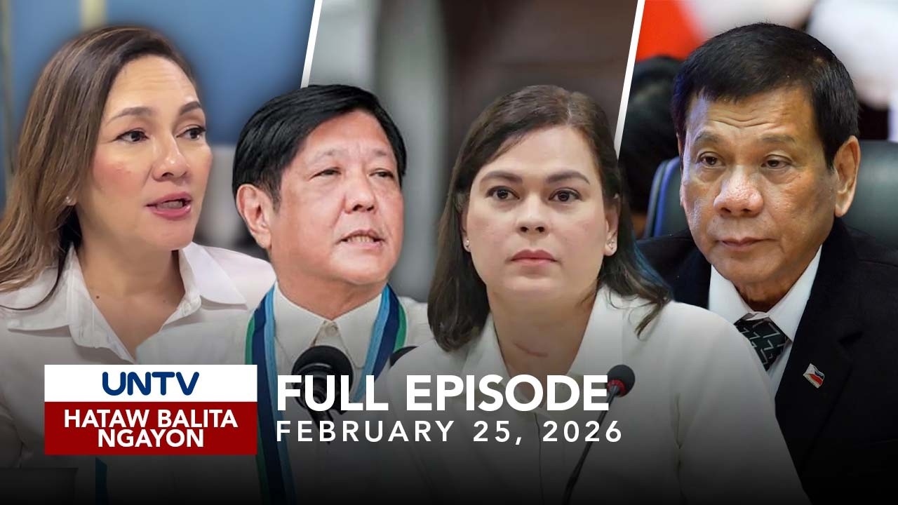 UNTV: Hataw Balita Ngayon | February 25, 2026