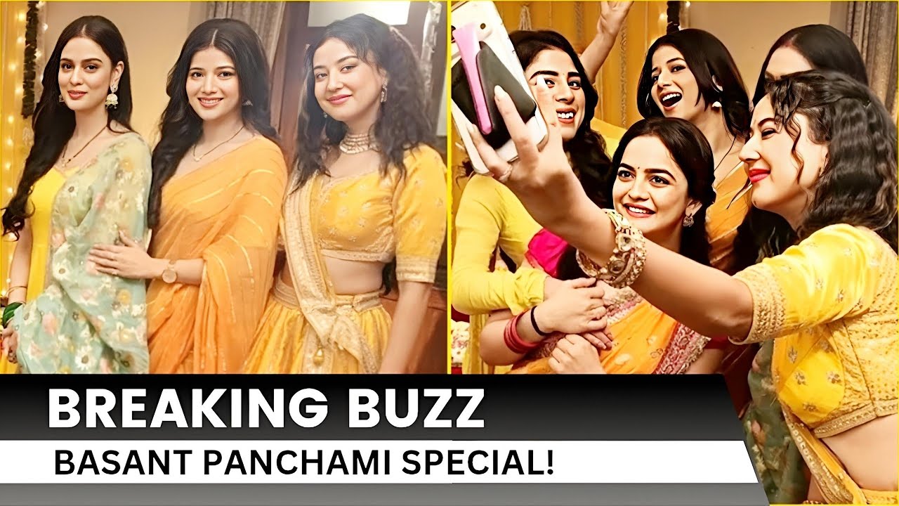Star Plus LEADING LADIES Abhira, Sayali, Jhanak, Vrinda & Rahi Come Together For Basant Panchami!