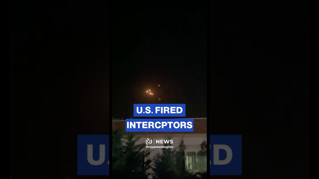 US launched interceptors during Iranian attack on 'Israel'