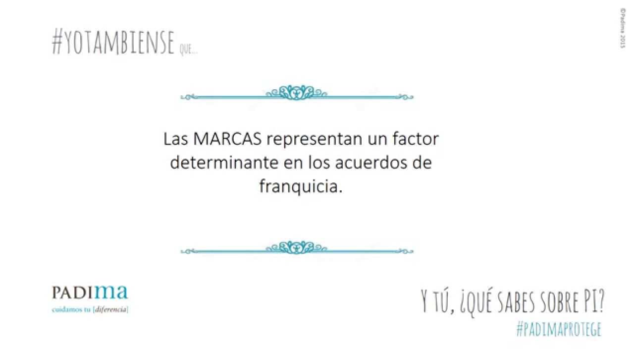 Yo tambi&eacute;n s&eacute; sobre MARCAS I by PADIMA