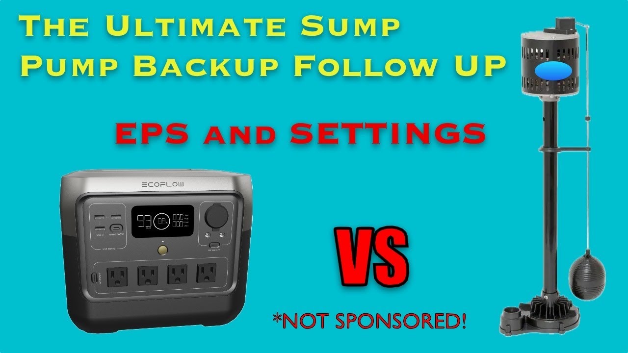 Ultimate Sump Pump  Backup #2