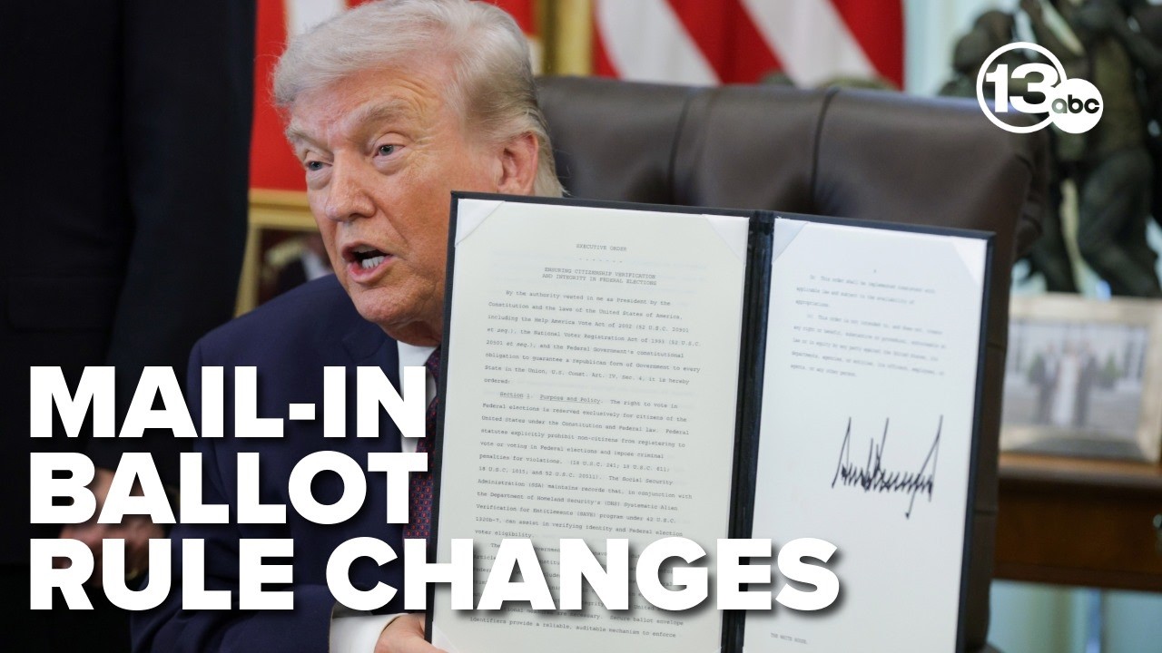 Трамп подписал указ, ужесточающий контроль за голосованием по почте.
