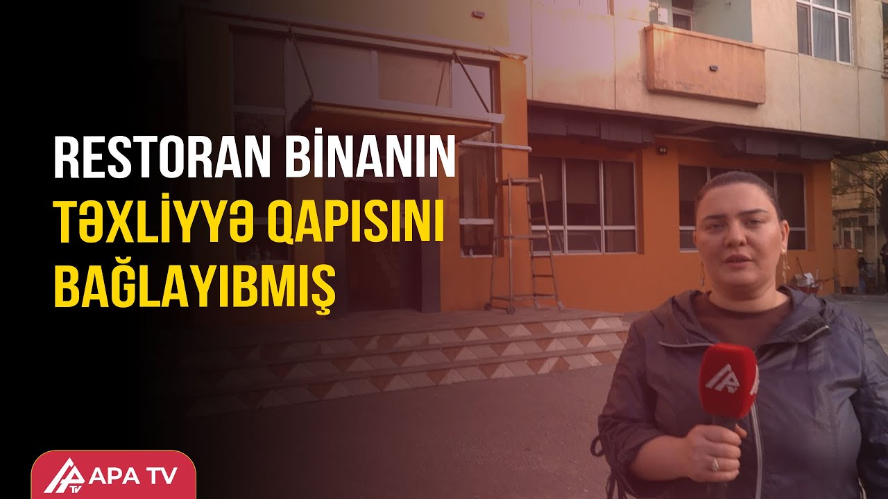 Yasamalda yanan binanın sakinləri danışdı: Binanı onlar yandırdı - APA TV