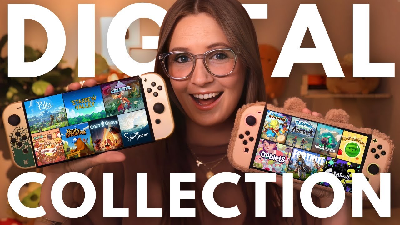My Nintendo Switch DIGITAL collection! OVER 100+ GAMES!