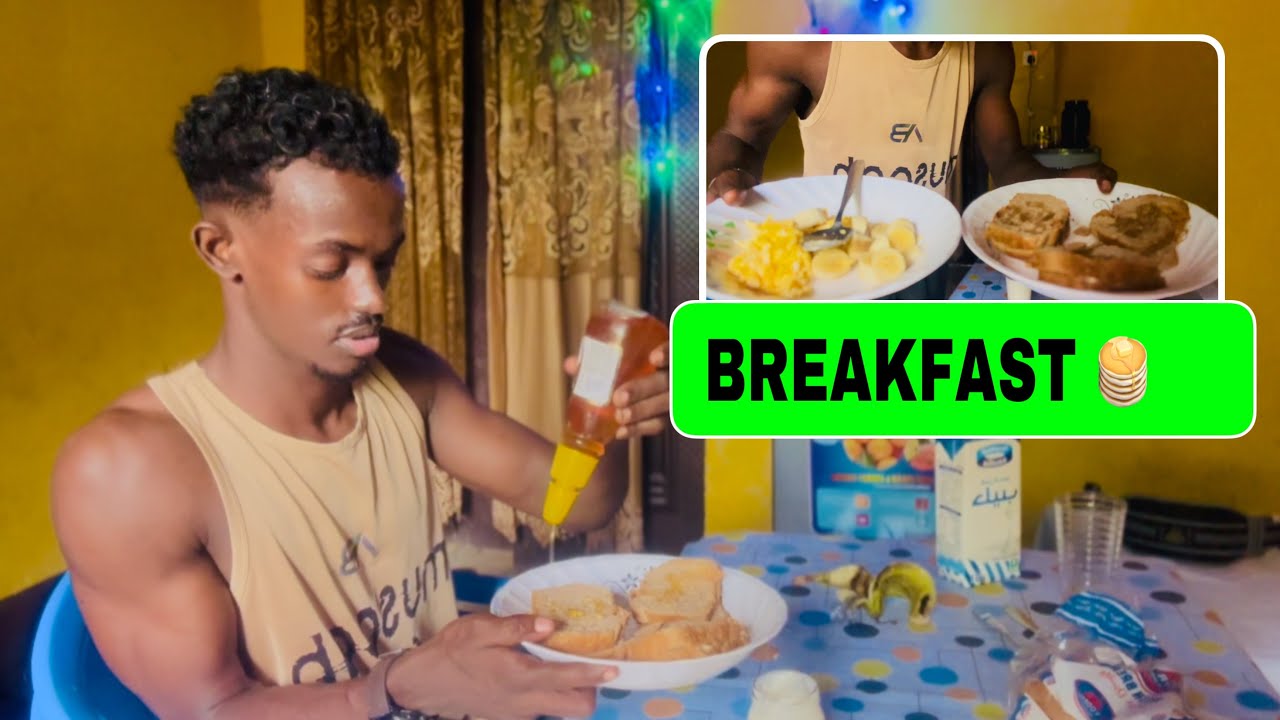 BREAKFAST? MID KA MID AH QURACDA UGU JECLAHAY 💯#food #breakfast