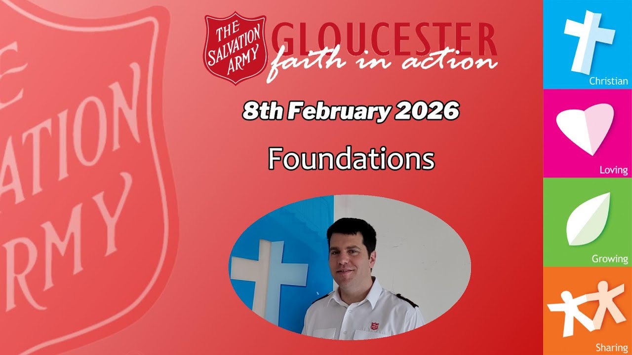 Morning Worship - 8th February 2026 | Gloucester Salvation Army