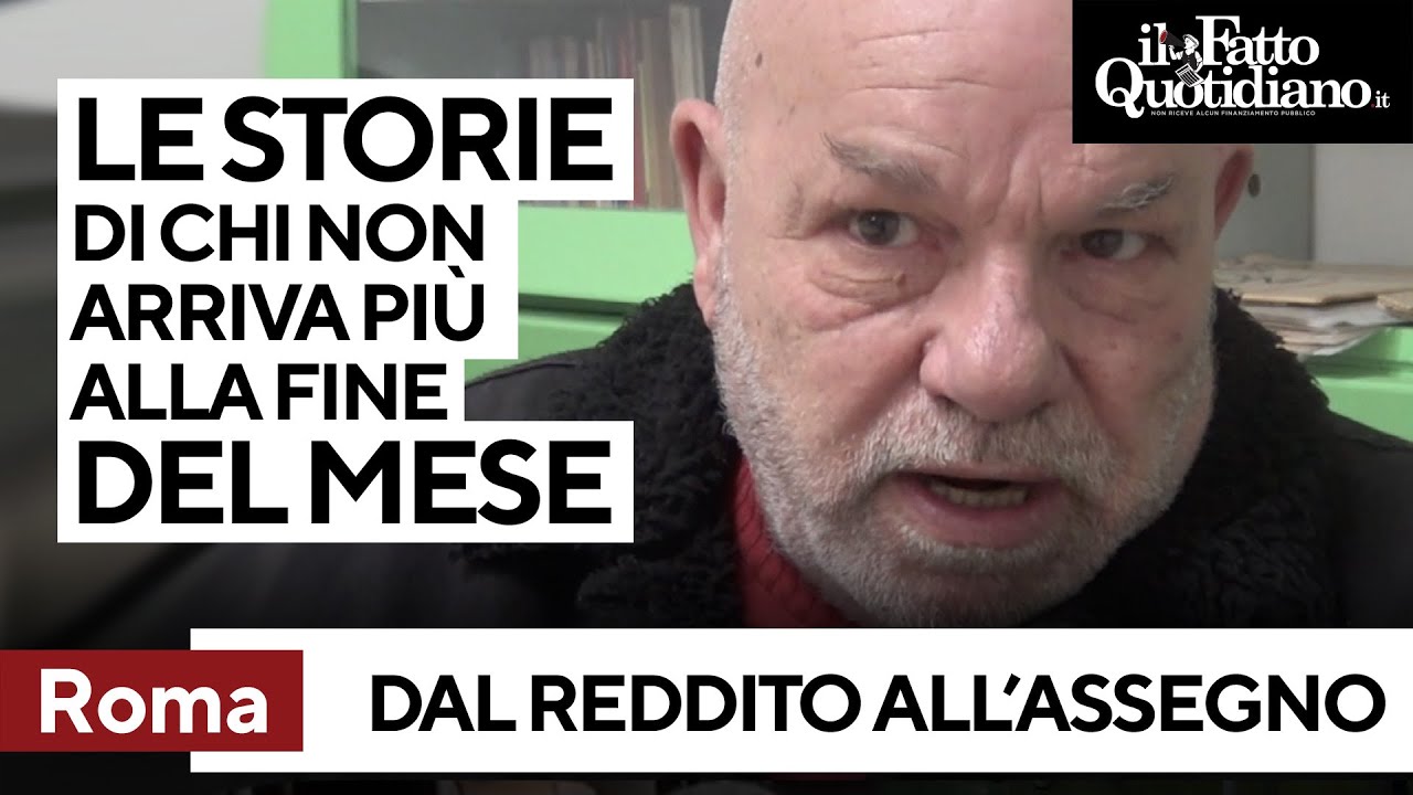 Dal Reddito all'assegno di inclusione, le storie di chi ora non arriva alla fine del mese