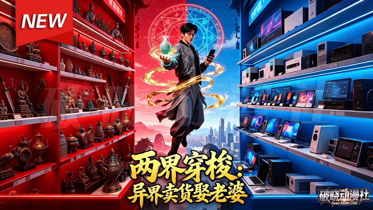 MULTISUB📢新番上线《两界穿梭：异界卖货娶老婆》第1~80集丨大学生绑定双界杂货铺，穿梭两界当倒爷，现代物资横扫异界！#漫剧 #破晓动漫社