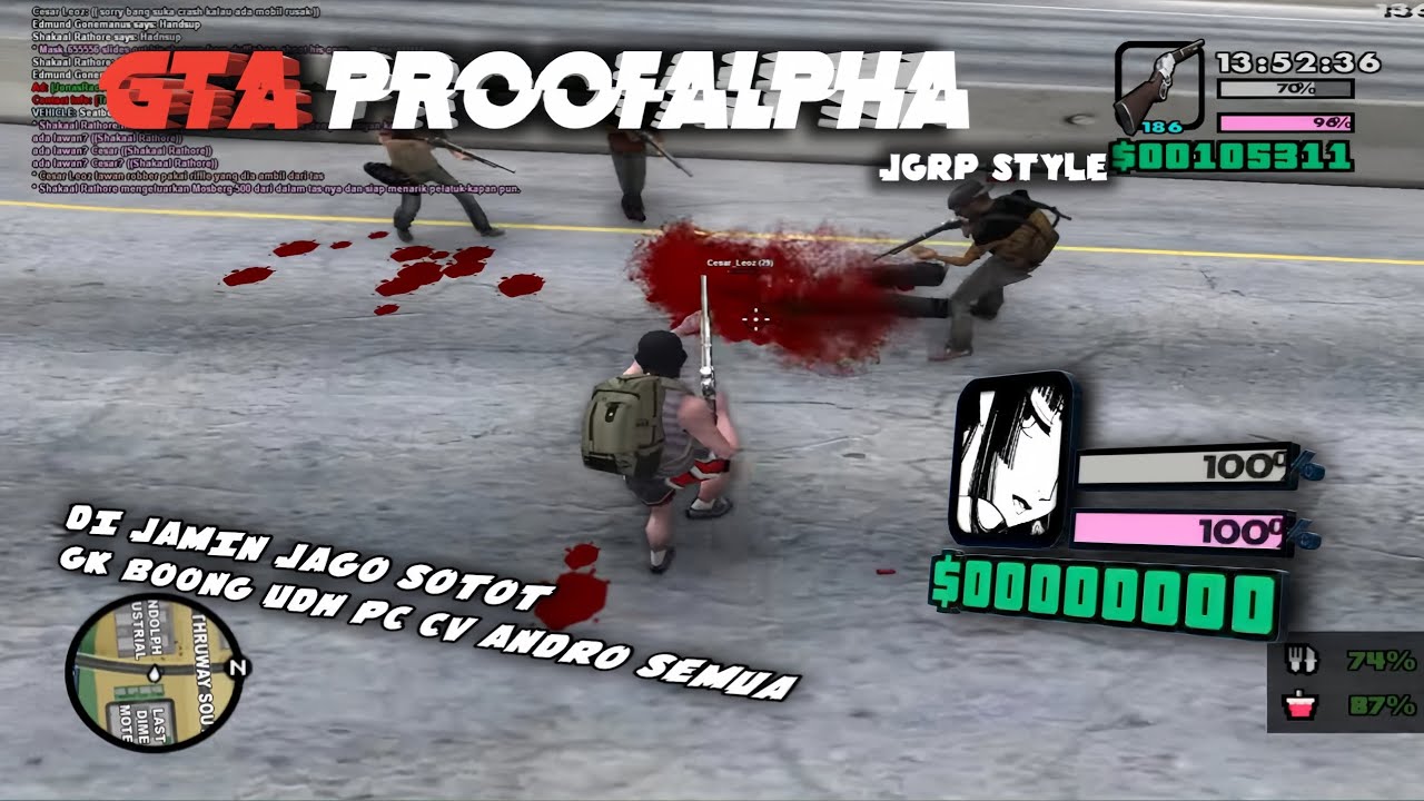 SHARE!! MODPACK GTA PROOFALPHA || GTA SA-MP ANDROID!! 