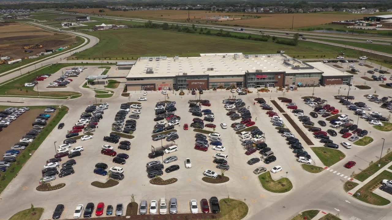 Drone13 at the new Grimes HyVee