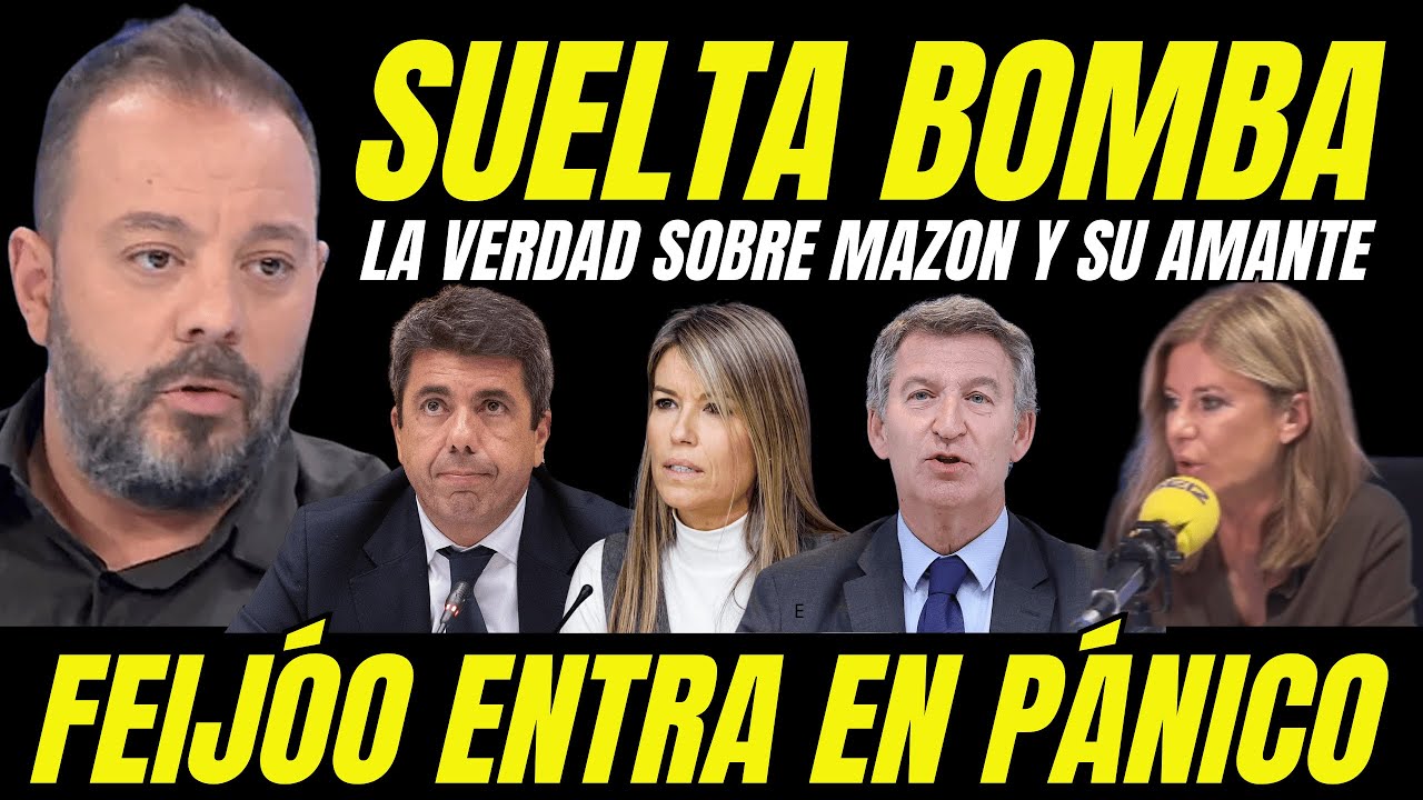ANTONIO MAESTRE SUELTA BOMBA MAZ&Oacute;N Y MARIBEL VILAPLANA 