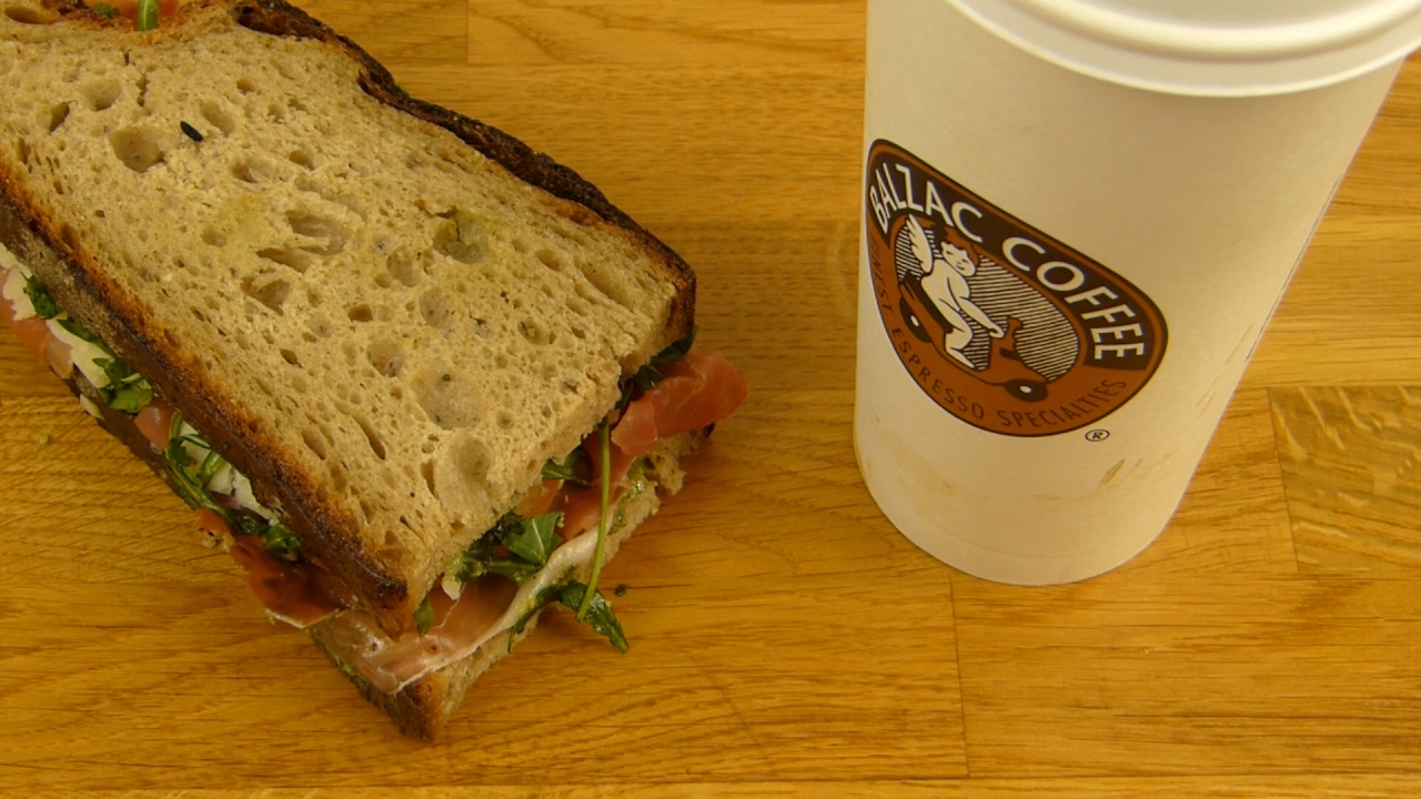 Balzac Coffee - Parmesan Serrano Stulle (Sandwich)