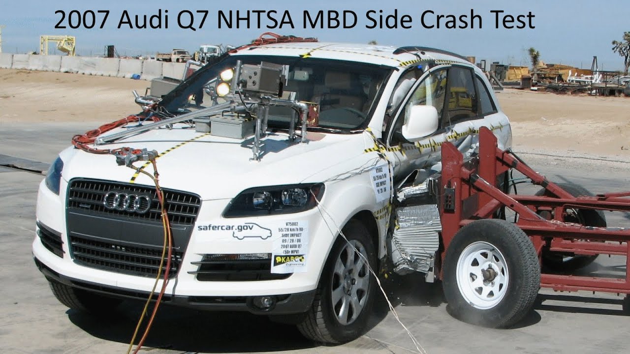 2007-2015 Audi Q7 (4L) NHTSA MDB Side Crash Test