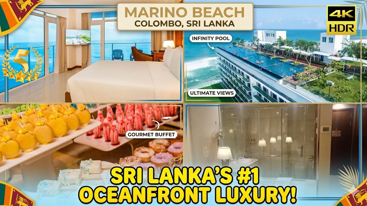Colombo's Best: My Marino Beach 5-Star Experience | Eid Getaway | Room Tour & Review